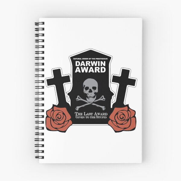 Item preview, Darwin Award Satirical Design With Roses designed and sold by FlakFerret Graphics and Custom wear.