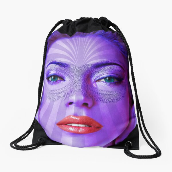 Forget Me Not Drawstring Bag