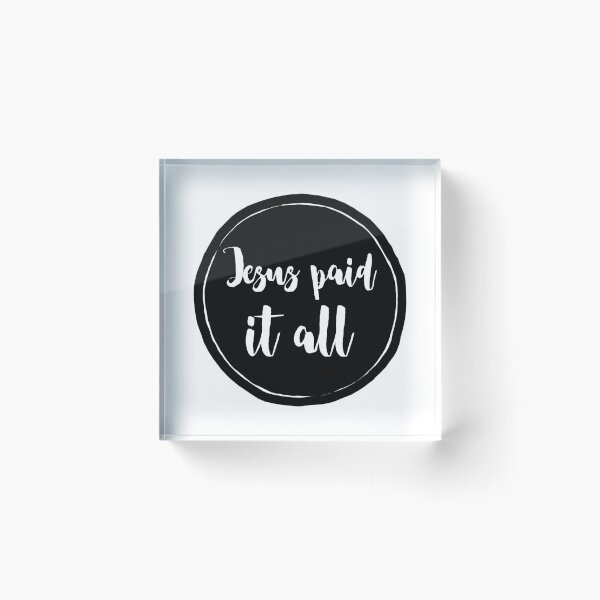 Item preview, Jesus Paid It All designed and sold by jualcantara.
