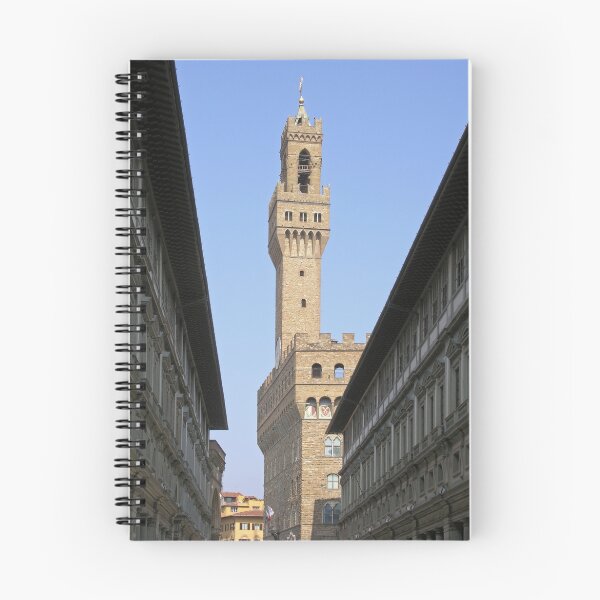 Item preview, The tower of the Palazzo Vecchio seen through the Uffizi, Centro Storico, Florence, Italy designed and sold by Philip Mitchell.