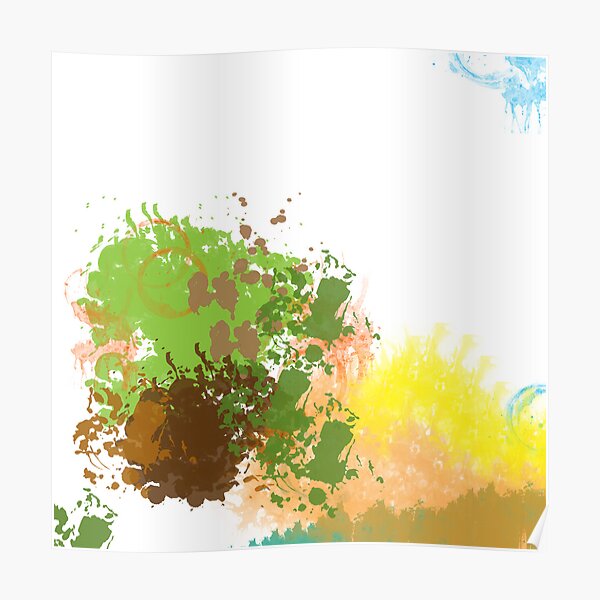 Abstract Landscape 1 Poster