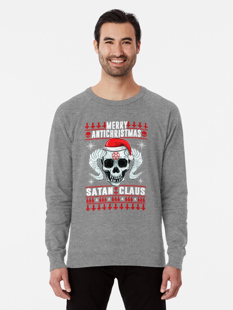 Merry Antichristmas Satan Claus Death Metal devilish Santa