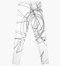 #lineart #flower #blackandwhite #plant #artwork #illustration #chalkout #vector #design #art #abstract #sketch #decoration #pattern #outline #shape #drawingartproduct #inarow #square Leggings