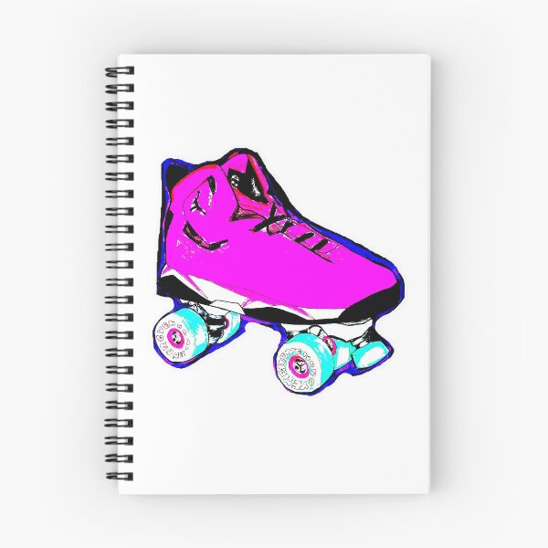 Item preview, pink pop art skate designed and sold by brandydevoid.