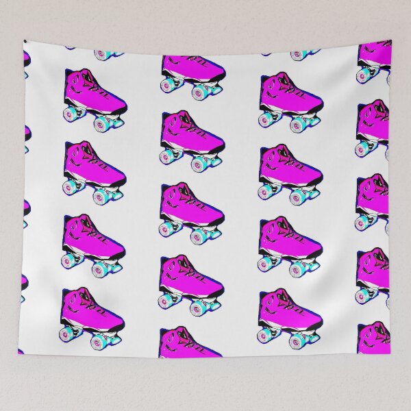 Item preview, pink pop art skate designed and sold by brandydevoid.