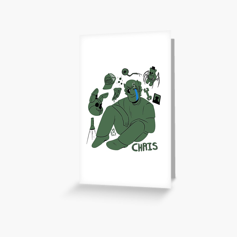 "Christopher Afton" Greeting Card by sitandsai | Redbubble