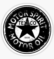 Pegatina Anuncio de Texaco vintage