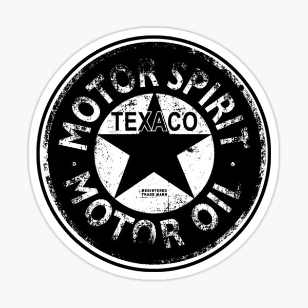 Artikel-Vorschau von Vintage Texaco-Werbung, designt und verkauft von Fizzybubblech.