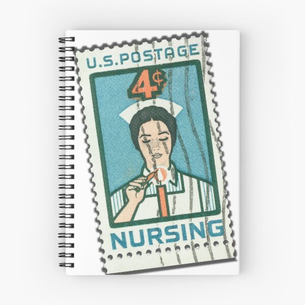Item preview, Vintage stamp - nursing designed and sold by designberg.