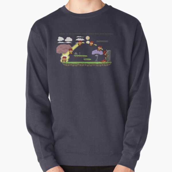 Side Scrolling Gamers Pullover Sweatshirt