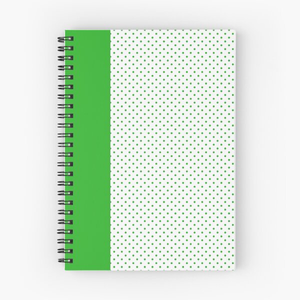 Item preview, Green Dots on White 2 designed and sold by wordznart.