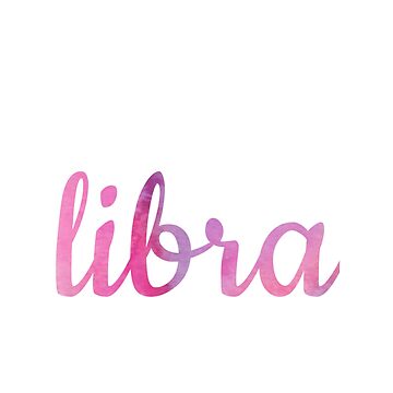 Artwork thumbnail, libra by EvyStickersx