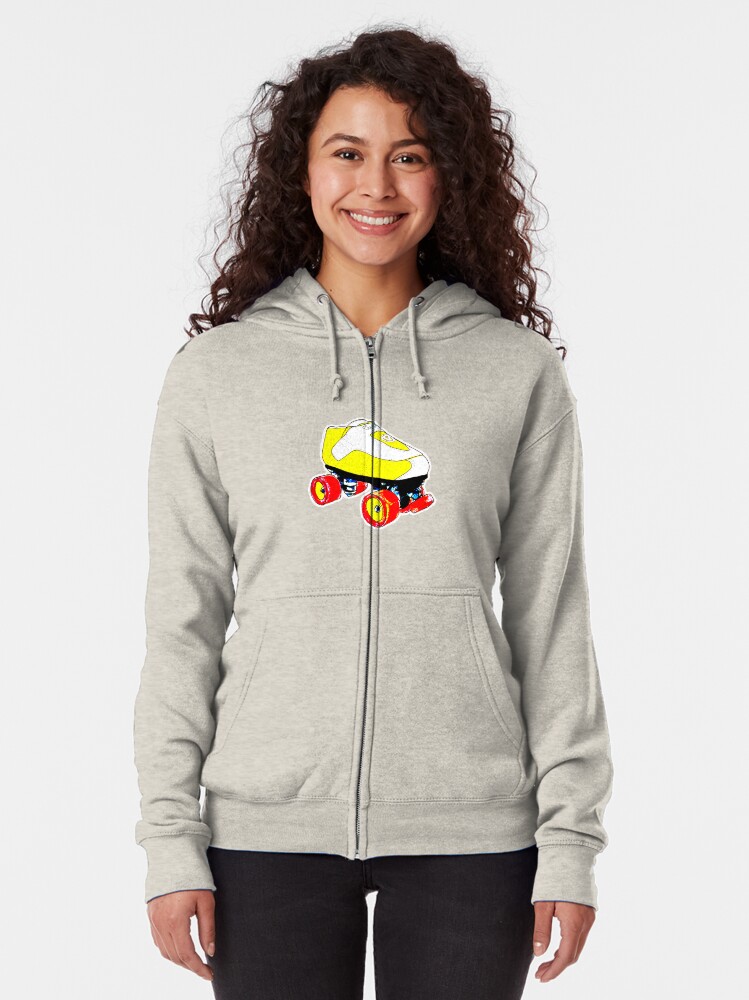 yellow skate hoodie