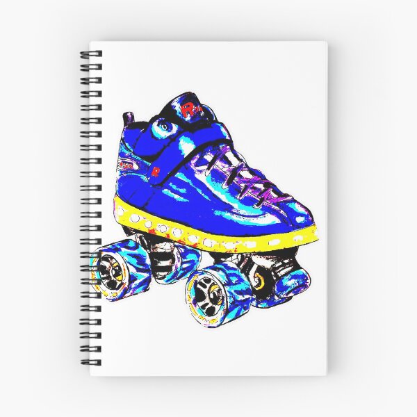 Item preview, Blue pop art skate designed and sold by brandydevoid.