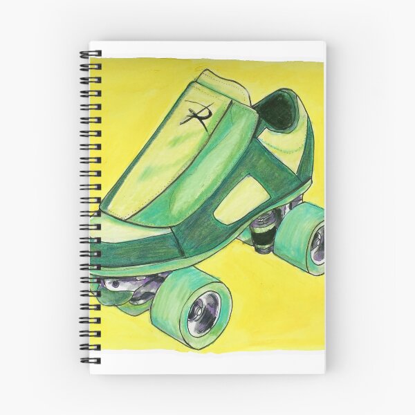 Item preview, green pop art skate designed and sold by brandydevoid.