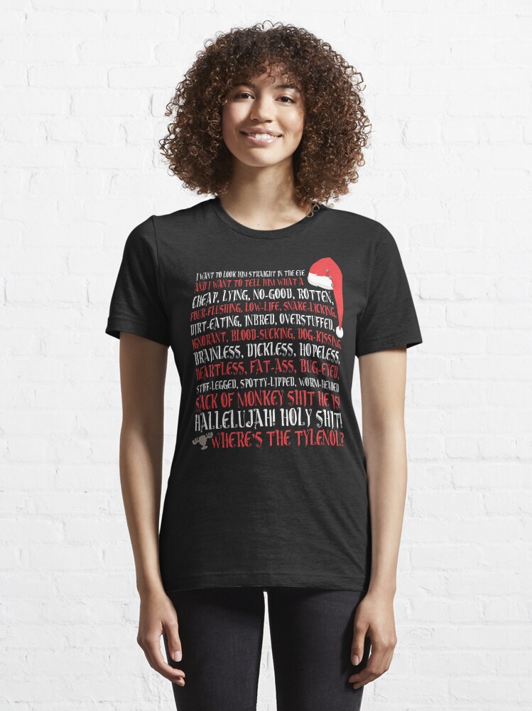 Alternate view of Hallelujah! Holy Sh*t! Essential T-Shirt