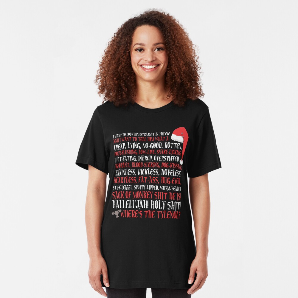 Hallelujah! Holy Sh*t! Slim Fit T-Shirt