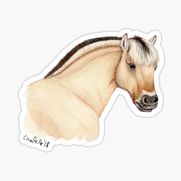 Fjordpferd Sticker