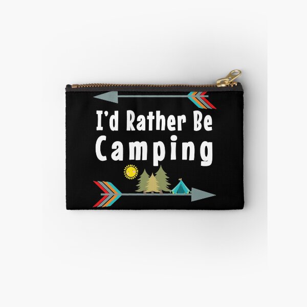 Item preview, I'd Rather Be Camping RV Trailer Camping Design designed and sold by SpiritWestDesig.