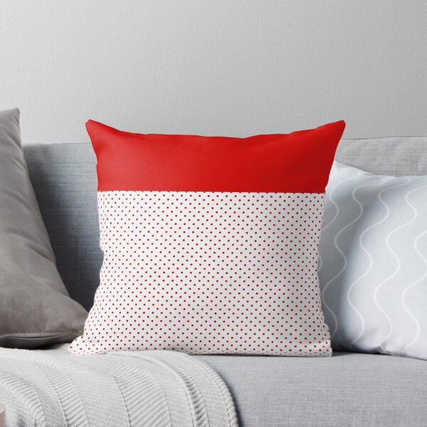 Item preview, Red Dots on White 2 designed and sold by wordznart.