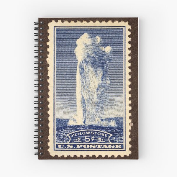 Item preview, 1934 5c Yellowstone, Idaho, Montana, Wyoming Postage Stamp designed and sold by Chris Coates Photography.com.