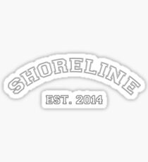 Shoreline Mafia Varsity (White) Sticker