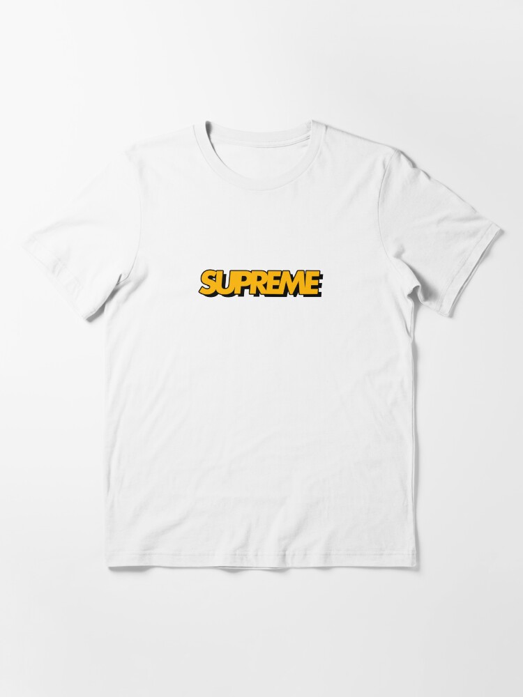 gold supreme shirt