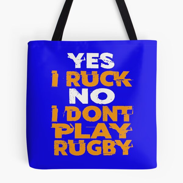 Item preview, I RUCK I DONT PLAY RUGBY designed and sold by AlphaMoon.