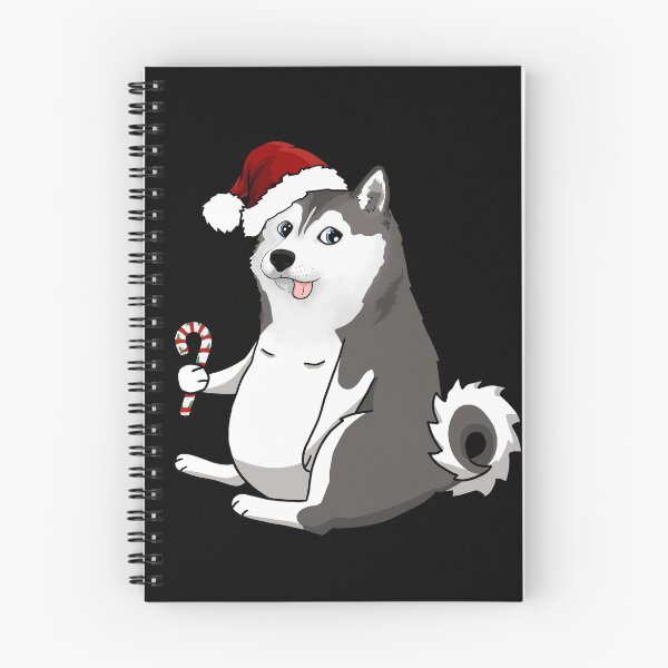 Item preview, christmas husky doge meme designed and sold by Sadhbh rua.