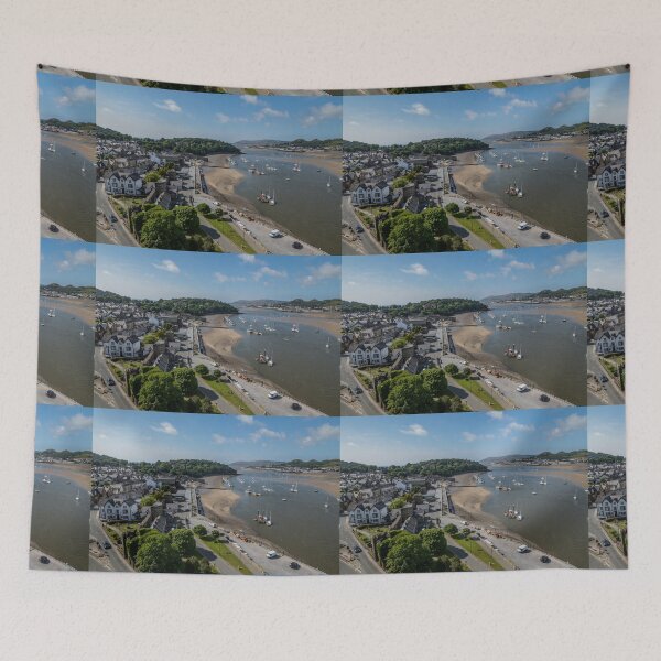 Item preview, Conwy Harbor Castleview designed and sold by PsychoAlien.com.