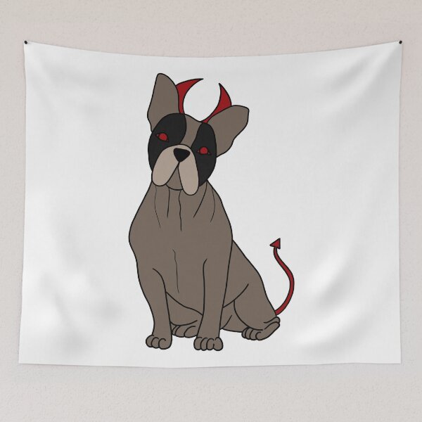 Item preview, evil dog Doggie Puppy Hell Cute Present Gift designed and sold by Moonpie90.