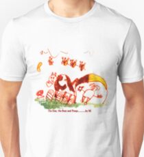 Pongo, cow and bees Unisex T-Shirt