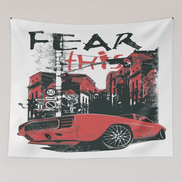 Item preview, Fear This - cars city prints designed and sold by leen12 Art Designs Prints.