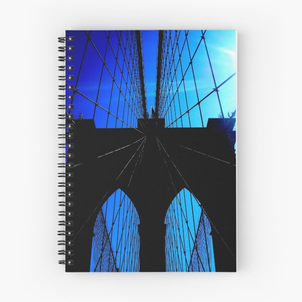 Item preview, Blue Black Brooklyn Bridge designed and sold by shanno2k.