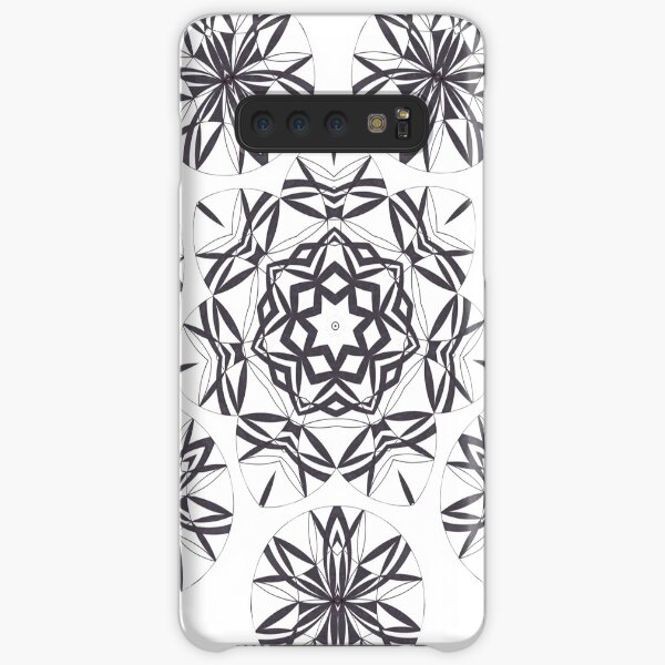 Lite on Dark Monochrome Blast Fall Into Winter Design by Green Bee Mee Samsung Galaxy Snap Case