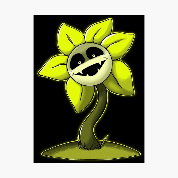 Flowey Fan Art Print for Sale by chocorobi