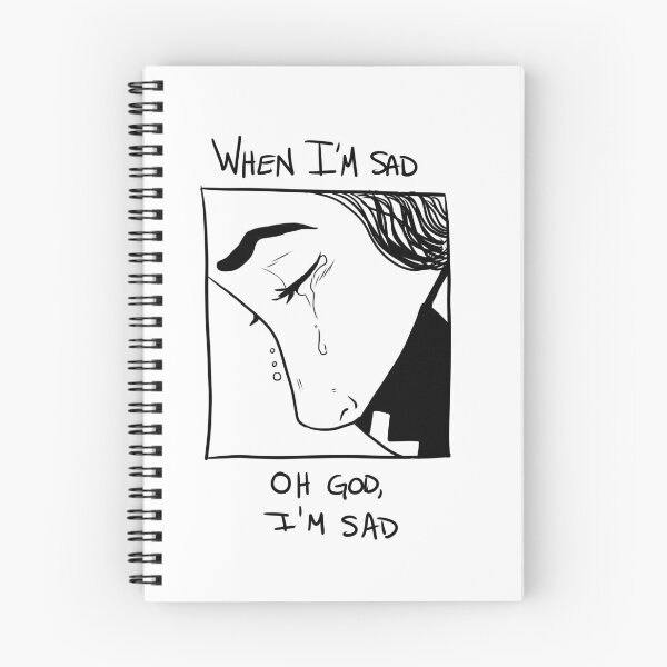 Item preview, When I'm Sad sticker designed and sold by DarlingDM.