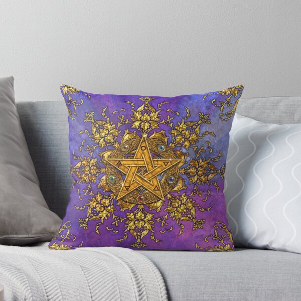 Item preview, Pentáculo de oro Wicca designed and sold by Abysm Internal.