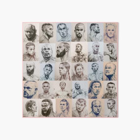 Item preview, MMA collage inktober 2018 - [square layout] designed and sold by youngmindz.