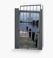 Coming or Going Greeting Card