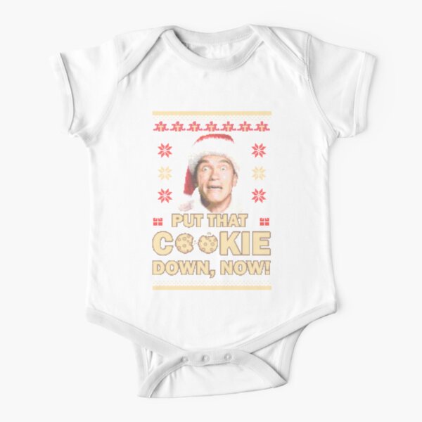 Put That Cookie Down, Now! Short Sleeve Baby One-Piece
