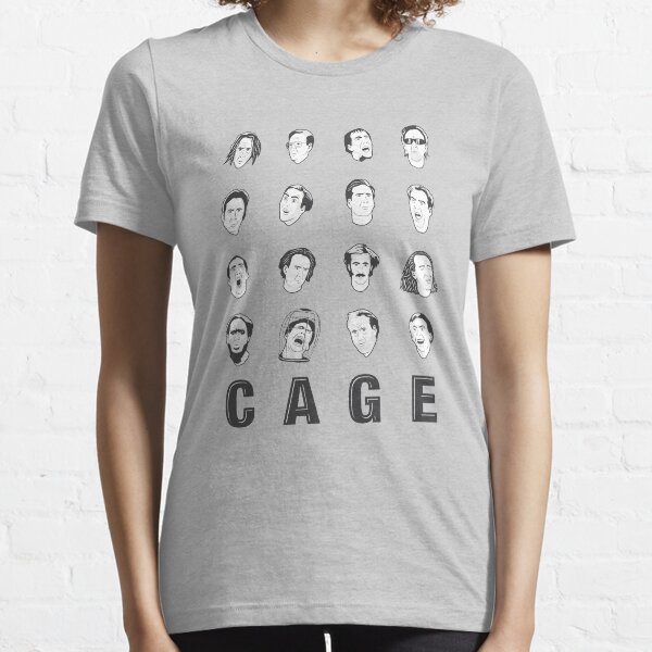 The Many Faces of Nicolas Cage Essential T-Shirt