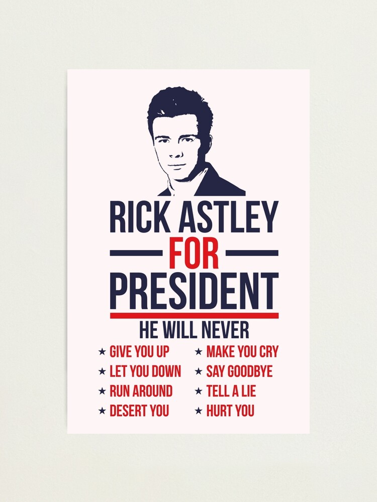 You Got Rick Rolled Poster for Sale by springparadise