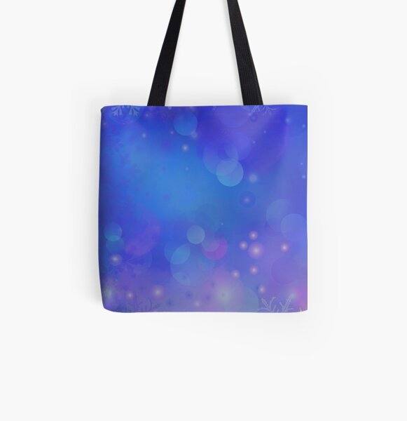 Winter Flowing All Over Print Tote Bag