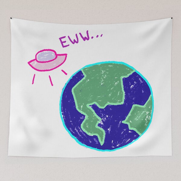 Item preview, Earth? Gross! designed and sold by Bunnyfuncake.