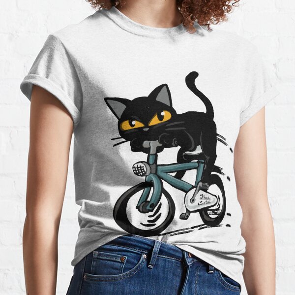 t shirts biker katze redbubble