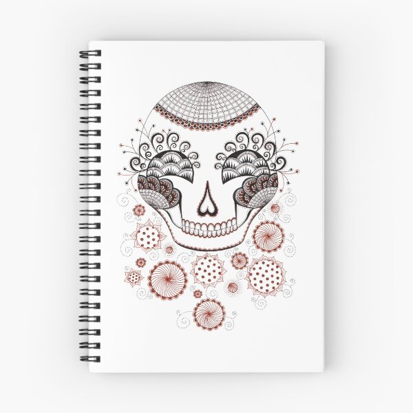 Artikelvorschau,  inspiriert von Día de Los Muertos Zuckerschädeln.

Mit schwarzem und braunem Filzstift auf Papier gezeichnet

Fine Art Giclée-Drucke erhältlich bei "My Etsy Shop": http: //www.etsy.com/shop/daniellereck

Auch bei Keds Shoes im "My Zazzle Store": ht entworfen und verkauft von Danielle Reck.