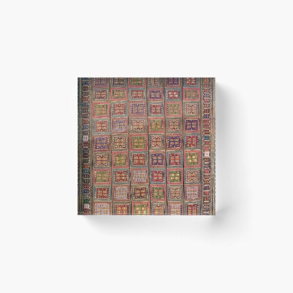 Item preview, Azeri Verneh  Antique Karabagh Caucasian Rug designed and sold by Vicky Brago-Mitchell®.