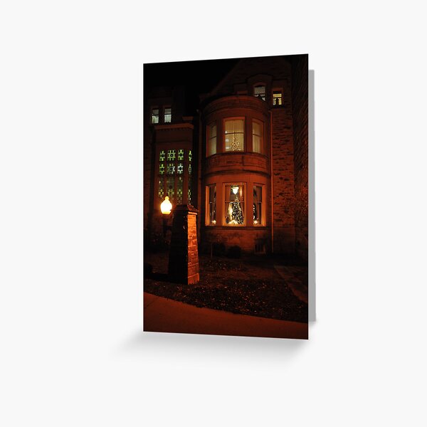 Outside the EB Ball Center Greeting Card