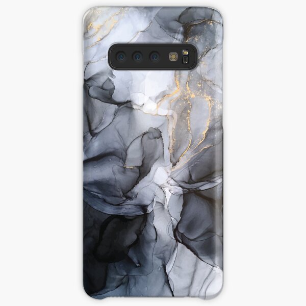 Calm but Dramatic Light Monochromatic Black & Grey Abstract Samsung Galaxy Snap Case